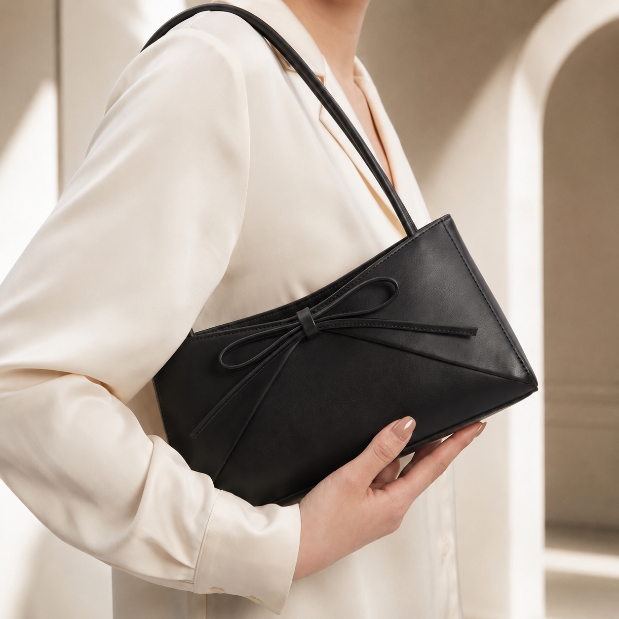 Olivia Bag – Women’s Bow Shoulder Handbag