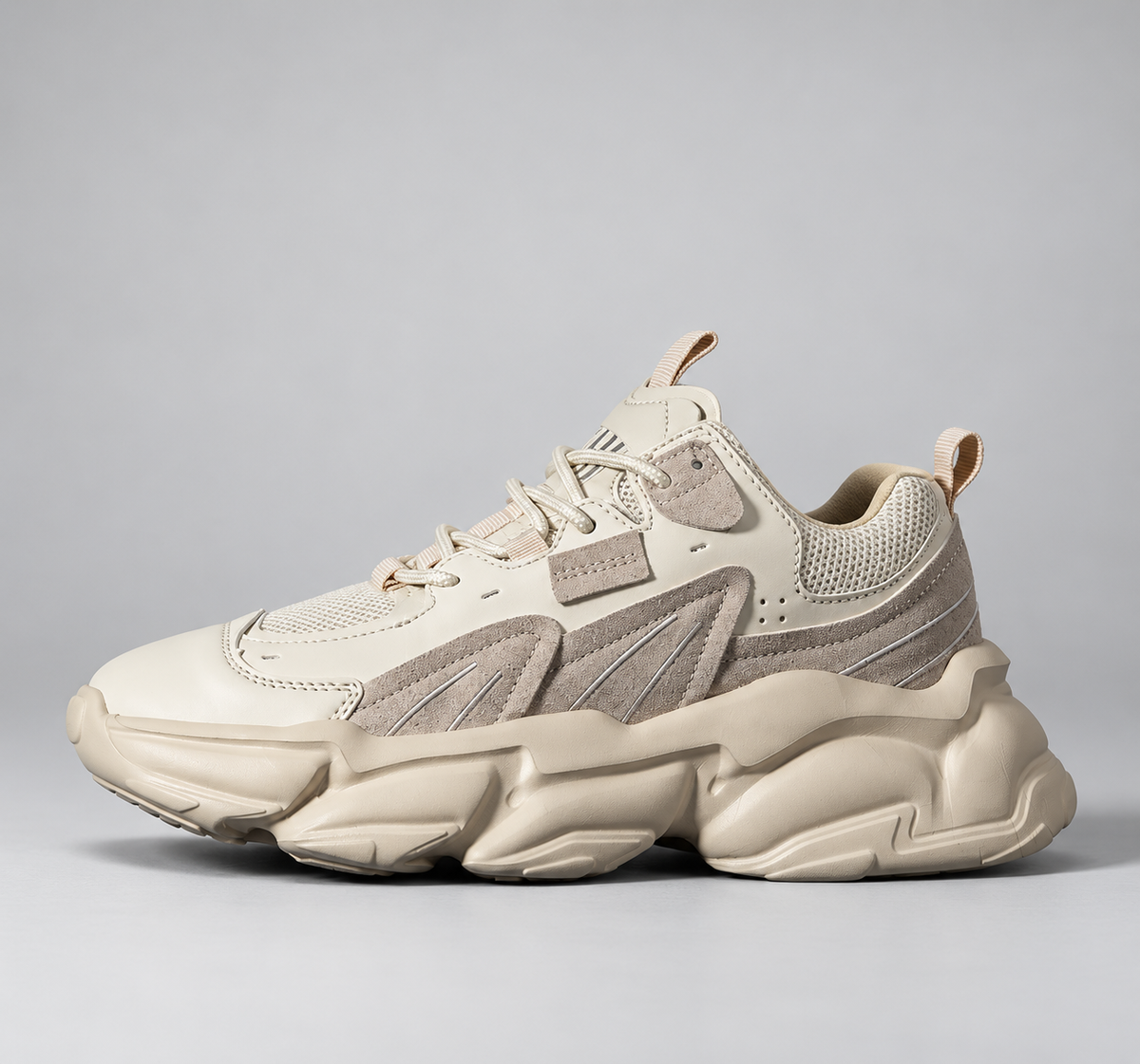 Orlando Men’s Chunky Mesh Lace-Up Sneakers
