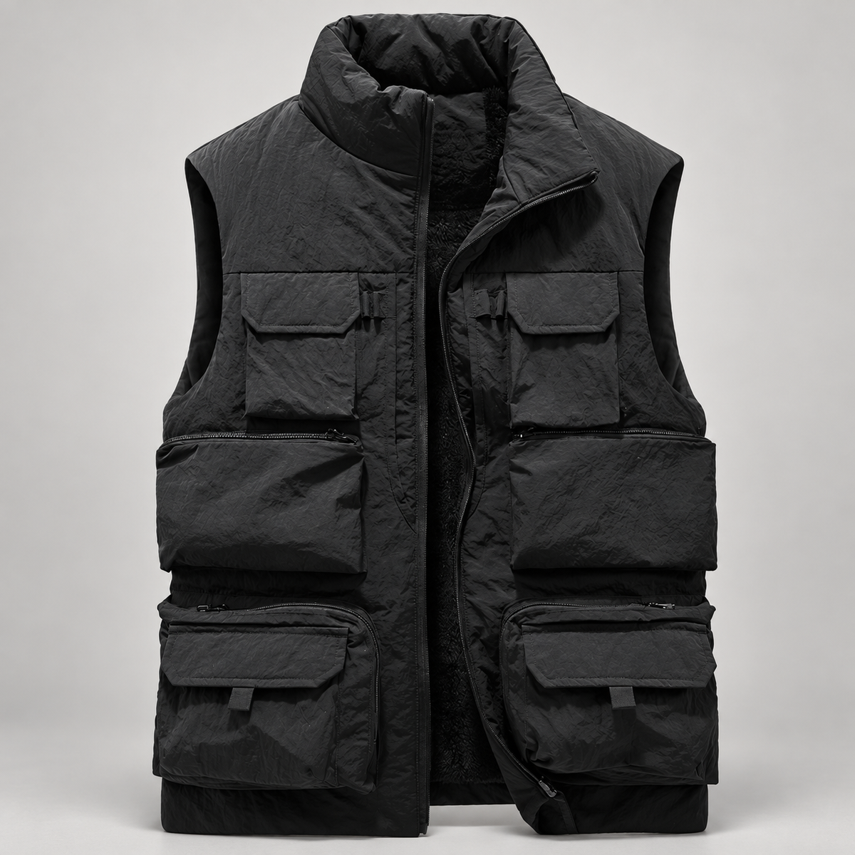 Orson Men’s Plush-Lined Multi-Pocket Utility Vest
