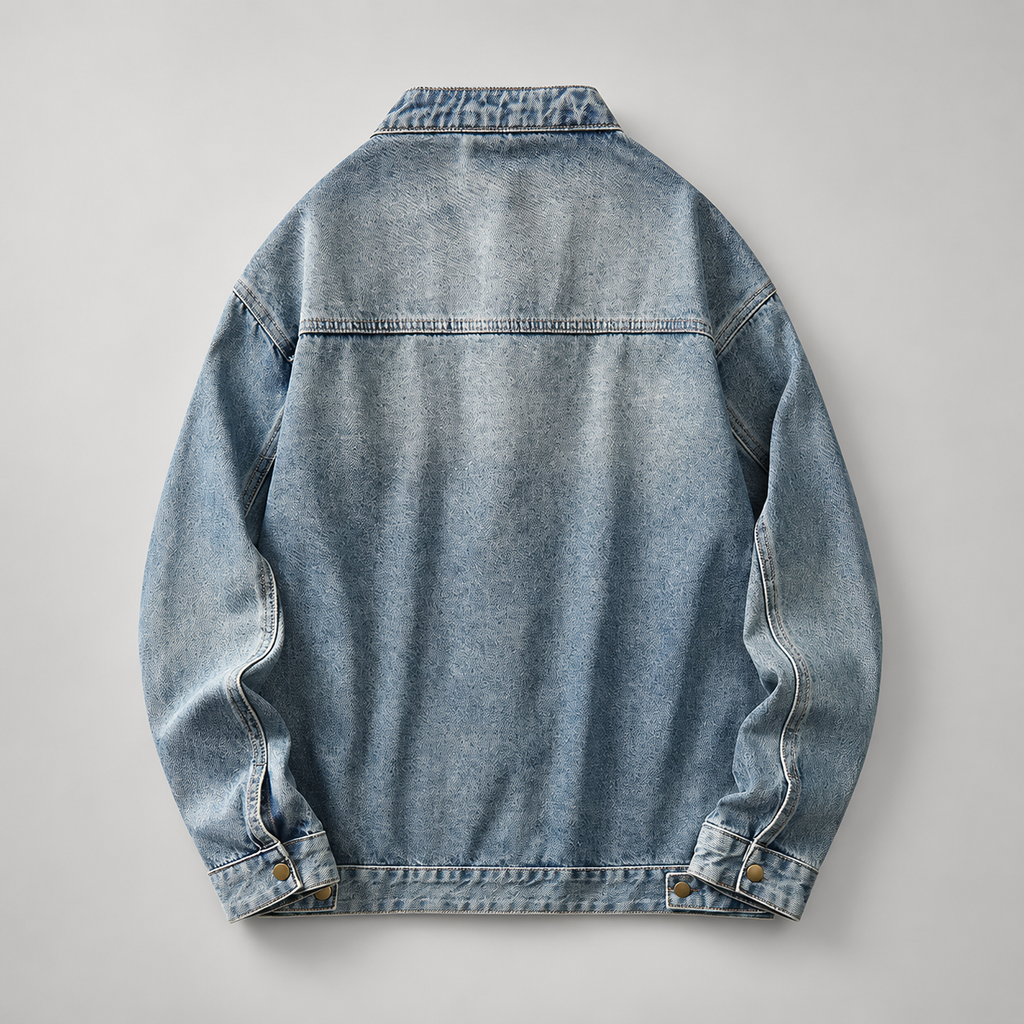Owen Men’s Washed Stand-Collar Jacket