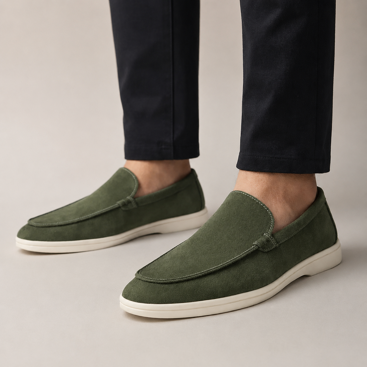 Parker Suede Slip-On Loafers