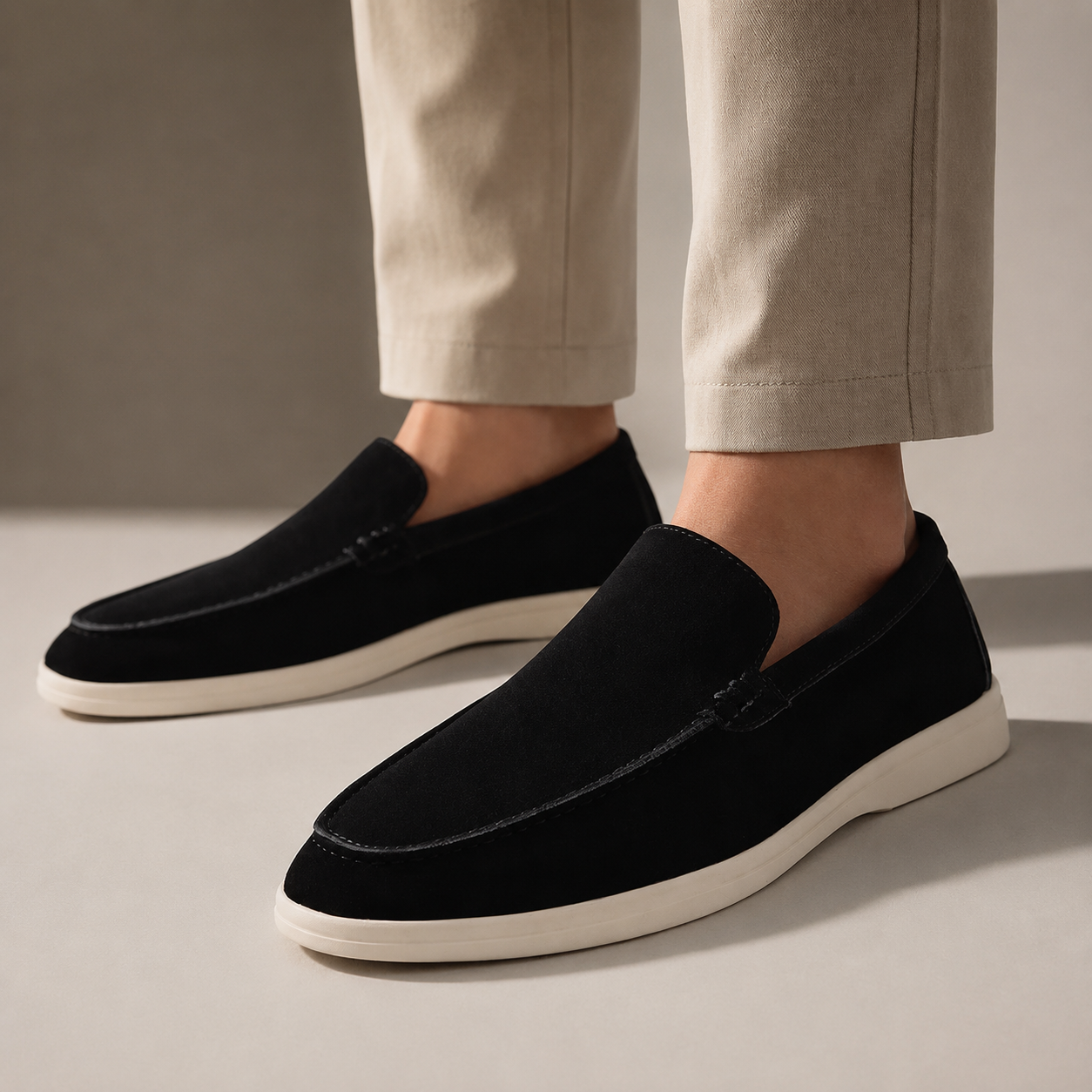 Parker Suede Slip-On Loafers
