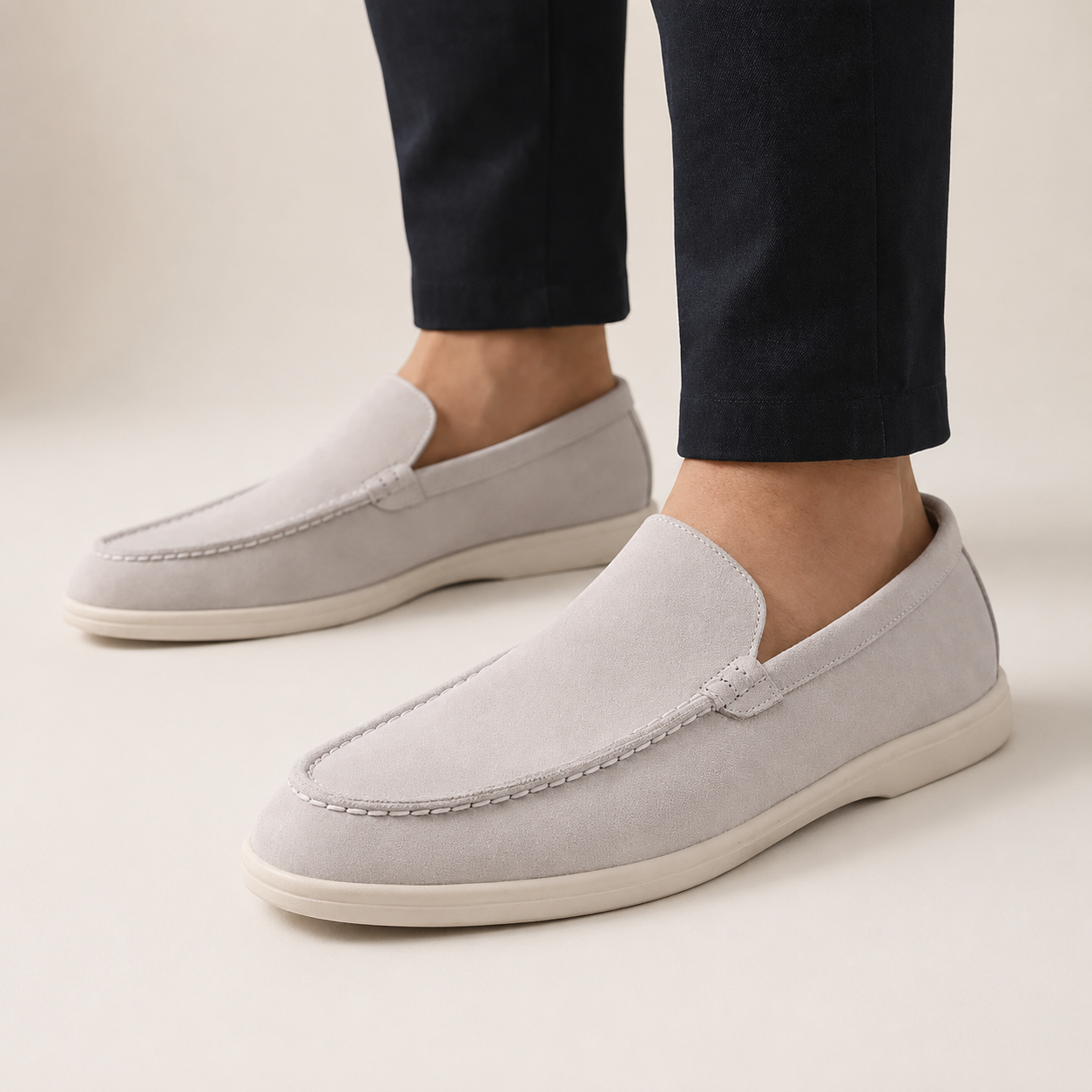 Parker Suede Slip-On Loafers