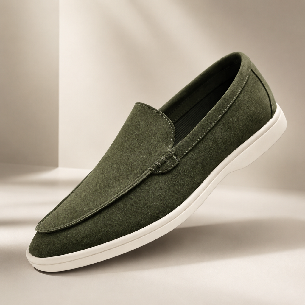 Parker Suede Slip-On Loafers