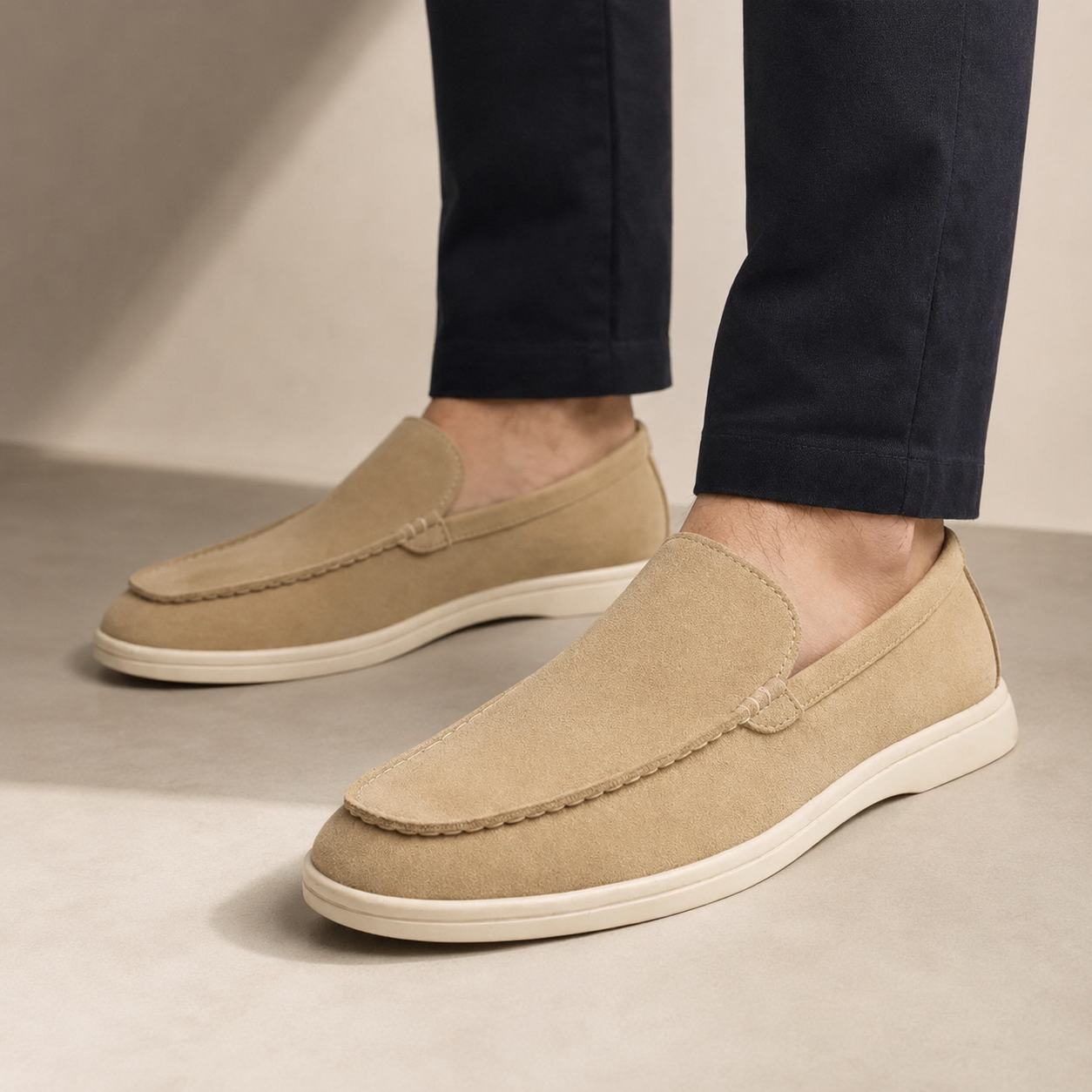 Parker Suede Slip-On Loafers