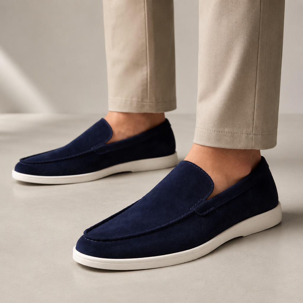 Parker Suede Slip-On Loafers