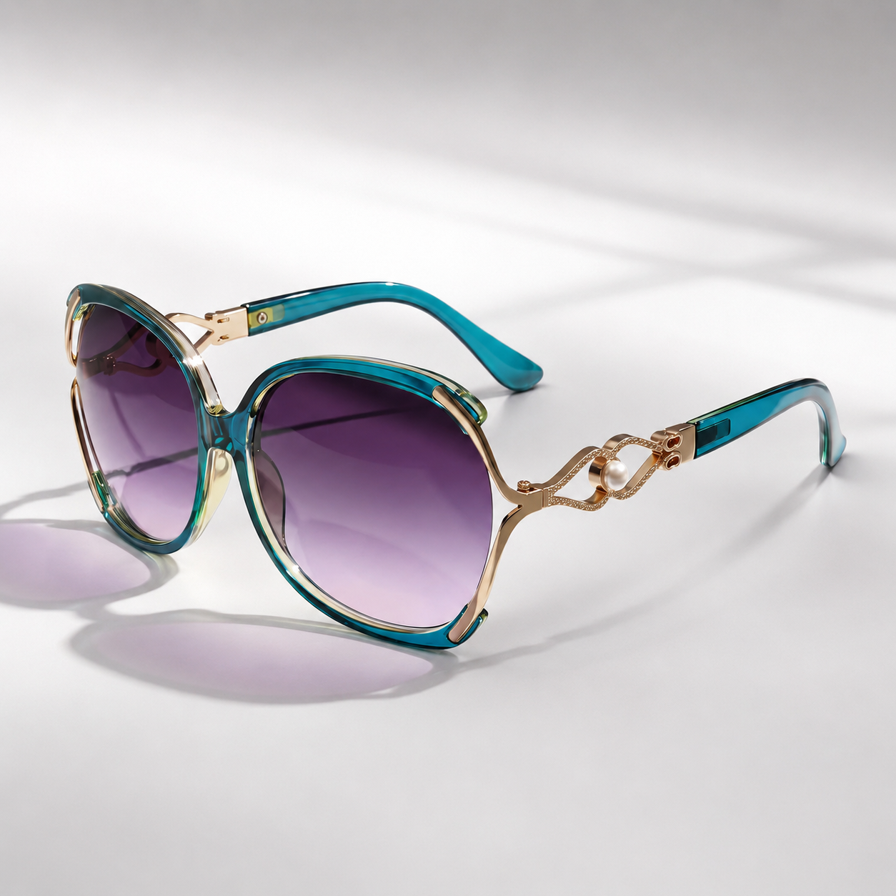 Peyton Women’s Round-Frame Sunglasses