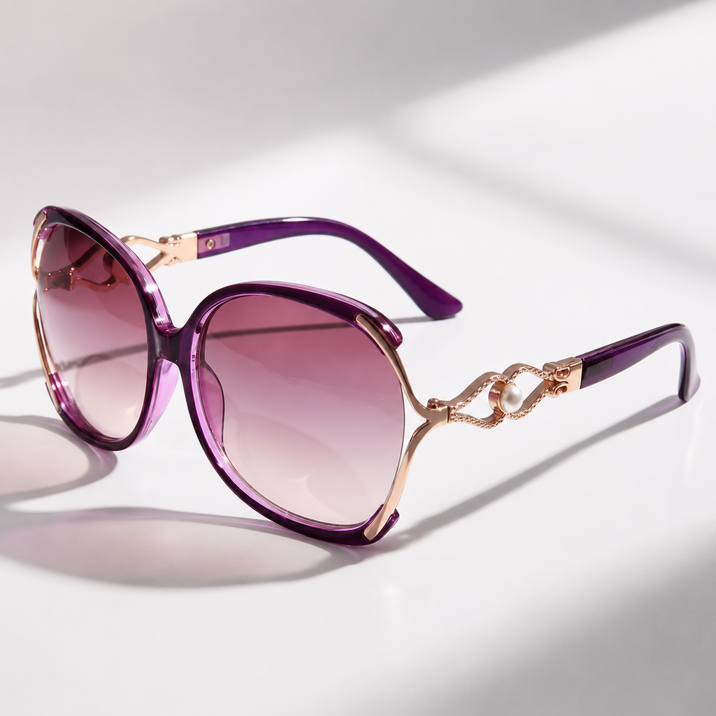 Peyton Women’s Round-Frame Sunglasses