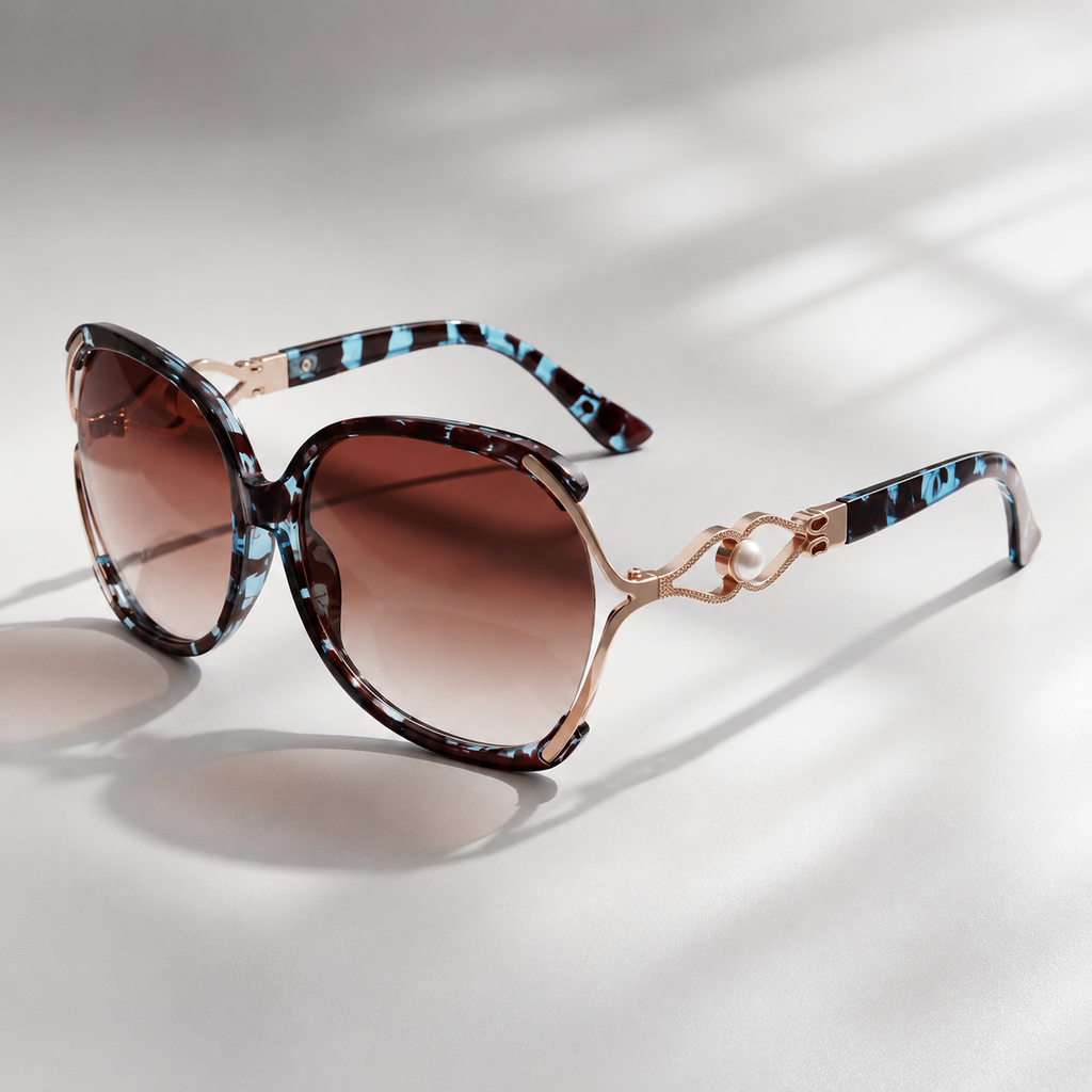 Peyton Women’s Round-Frame Sunglasses