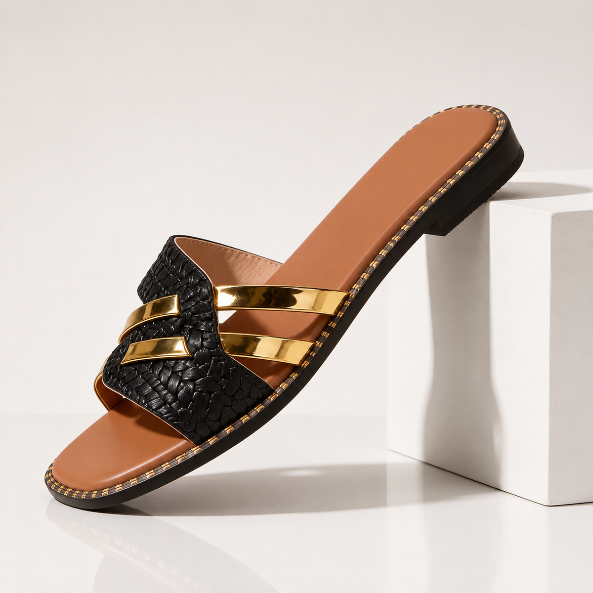 Peyton Women’s Flat Slide Sandals
