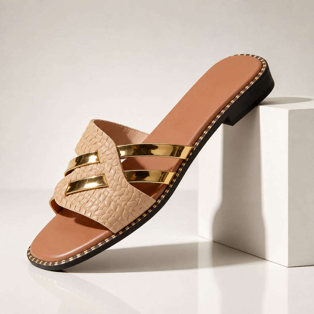 Peyton Women’s Flat Slide Sandals