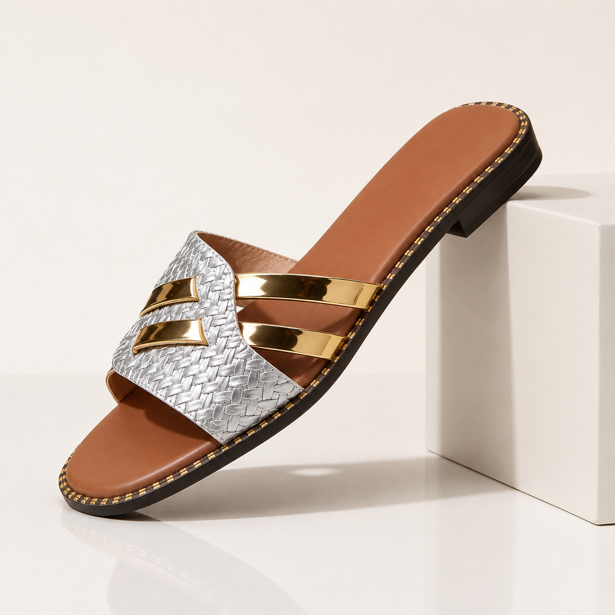 Peyton Women’s Flat Slide Sandals