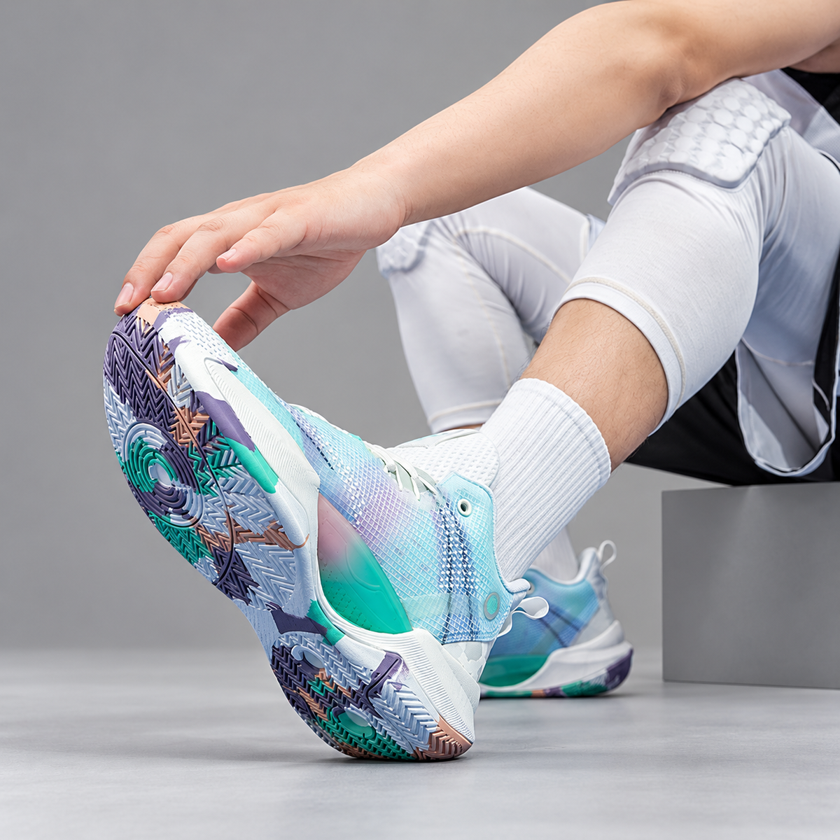 AirLoop Mesh Lace-Up Basketball-Style Sneakers
