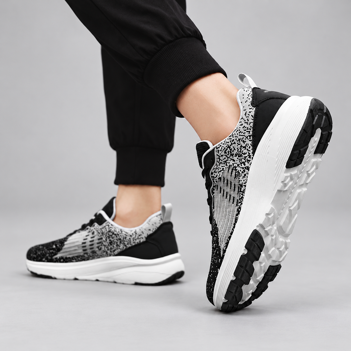 Rexton Low-Top Sneakers with Sculpted Soles