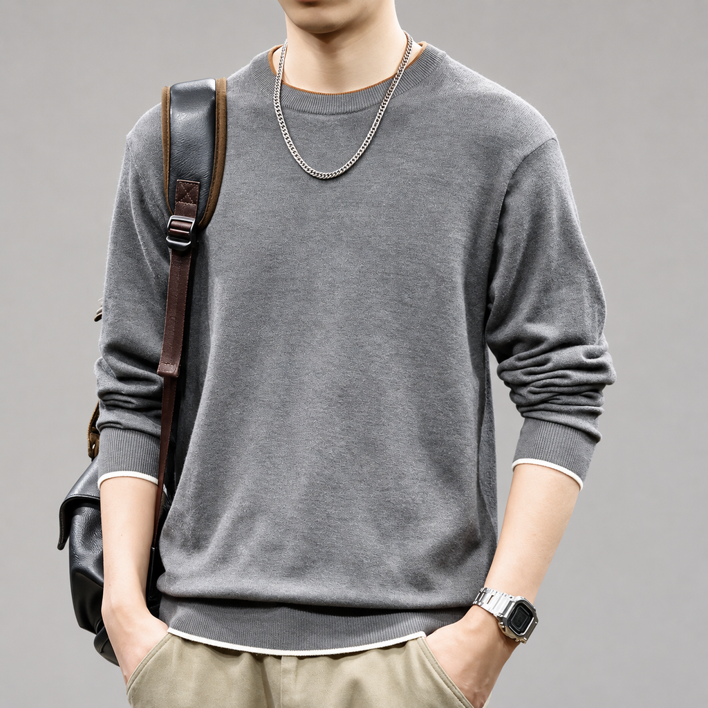 Mark Men’s Fine Knit Crewneck Sweater