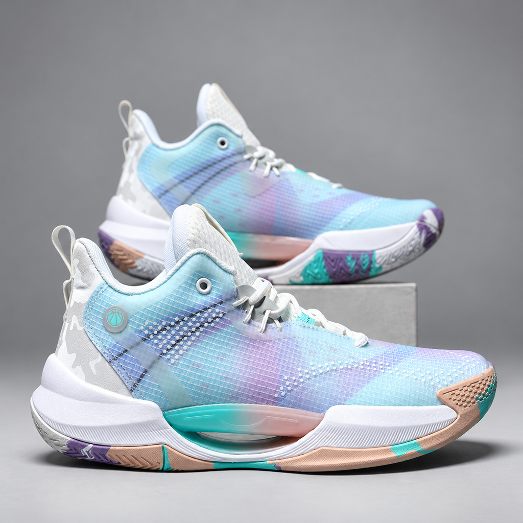 AirLoop Mesh Lace-Up Basketball-Style Sneakers