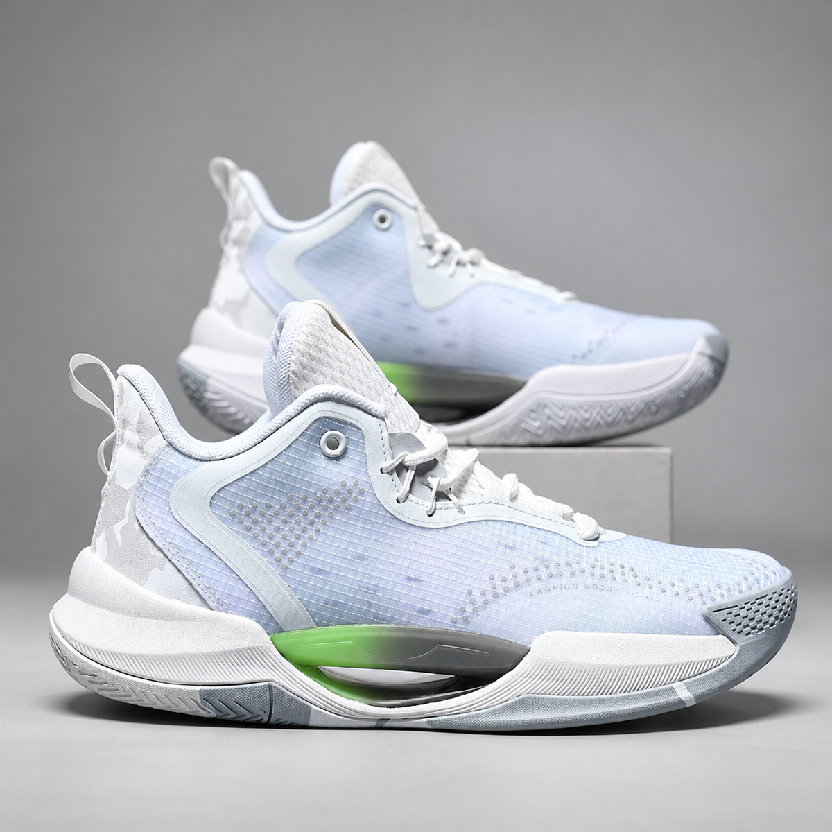 AirLoop Mesh Lace-Up Basketball-Style Sneakers