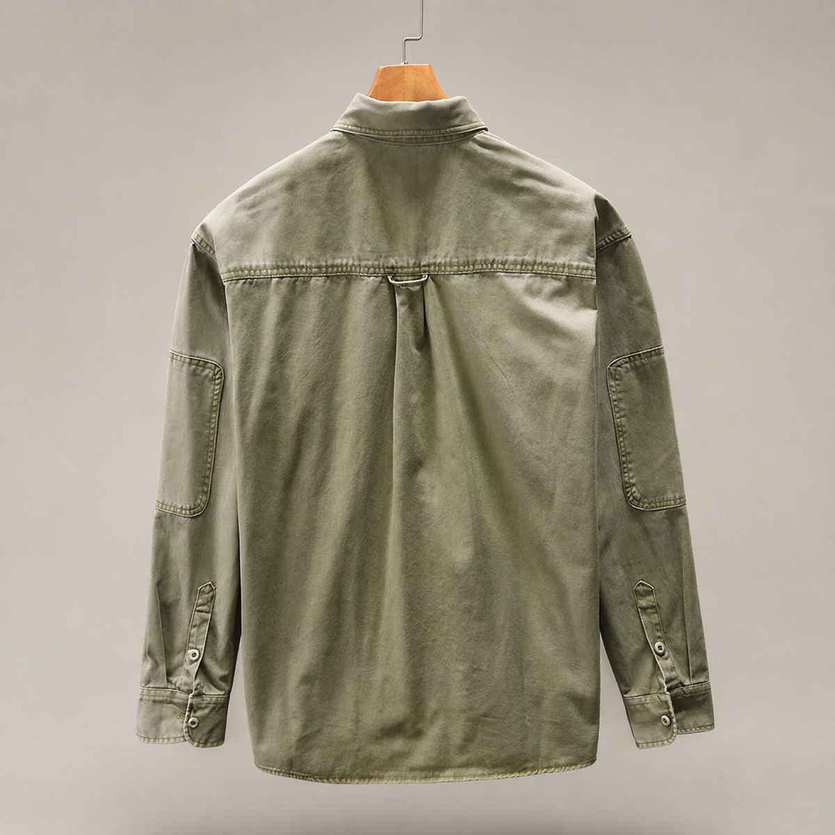 Preston Button-Up Washed Utility Overshirt