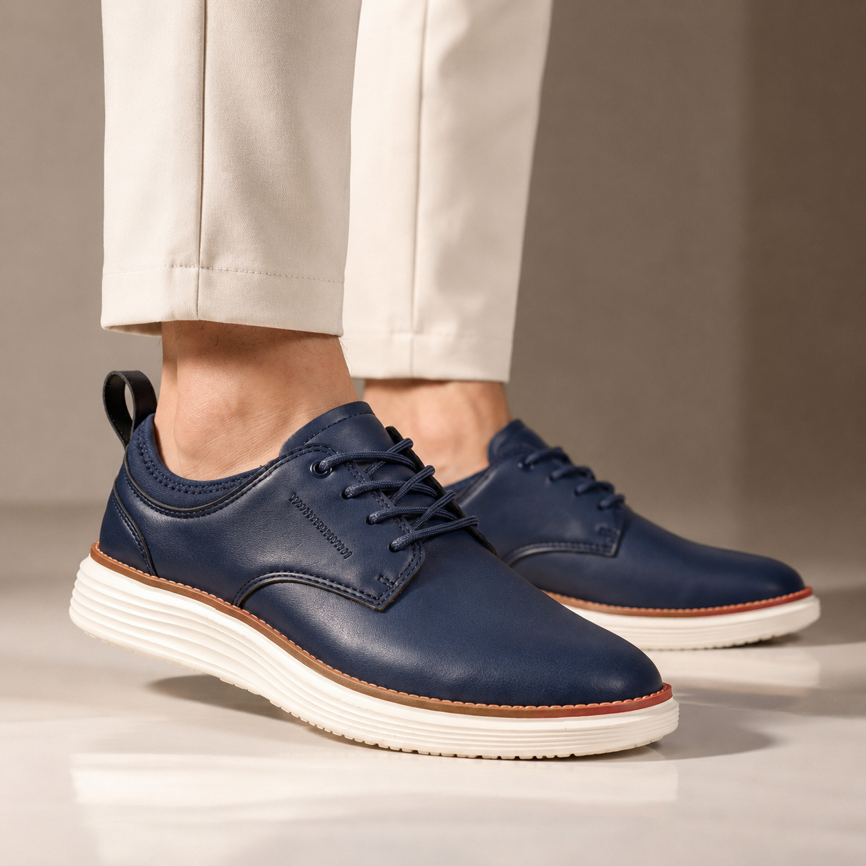 Preston Men’s Leather Lace-Up Oxford Shoes