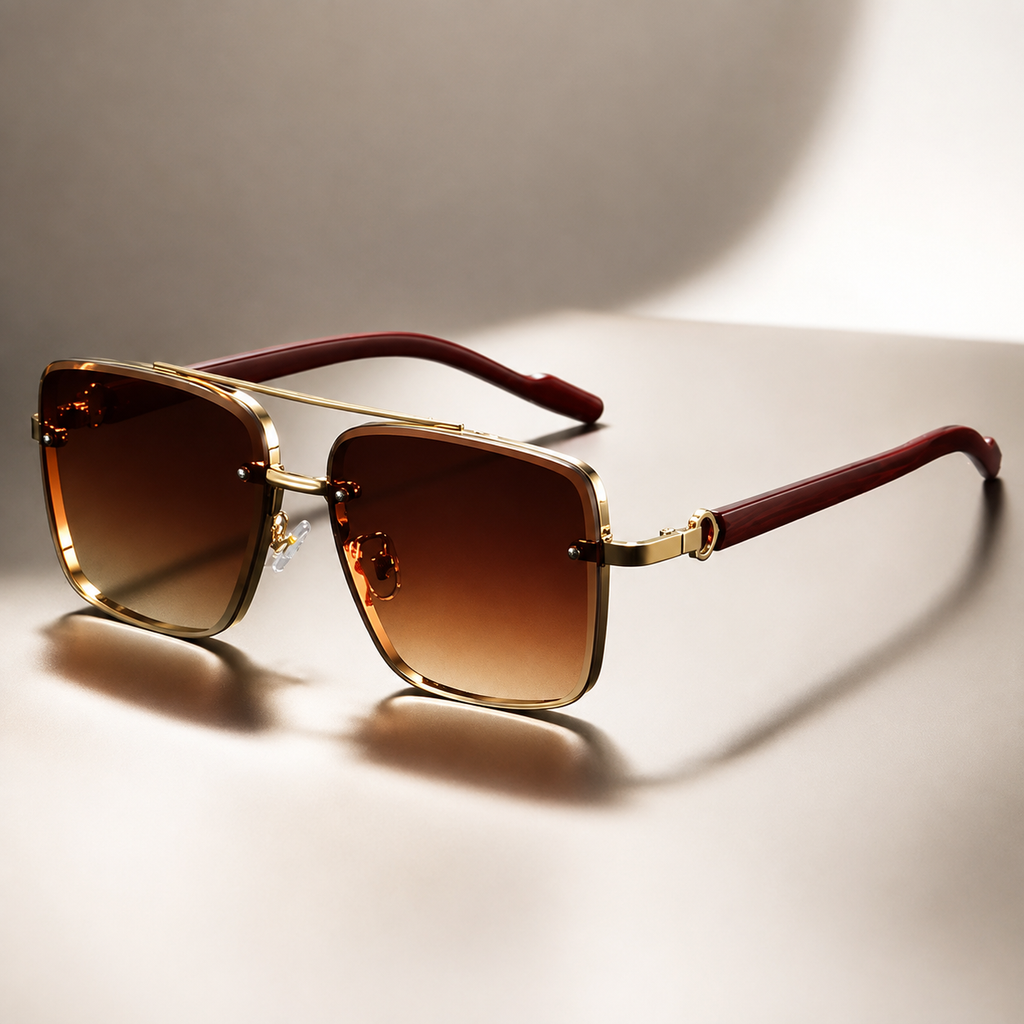 Rafael Rectangular Sunglasses