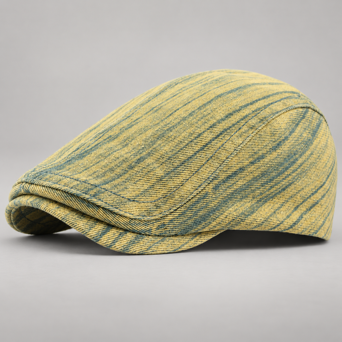 Raymond Men’s Vintage Washed Denim Flat Cap