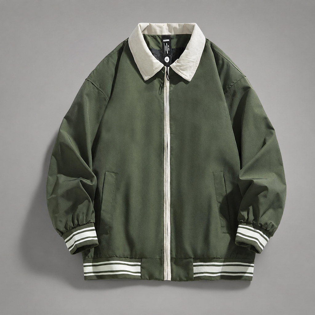 Redwood Full Zip Collar Bomber Jacket