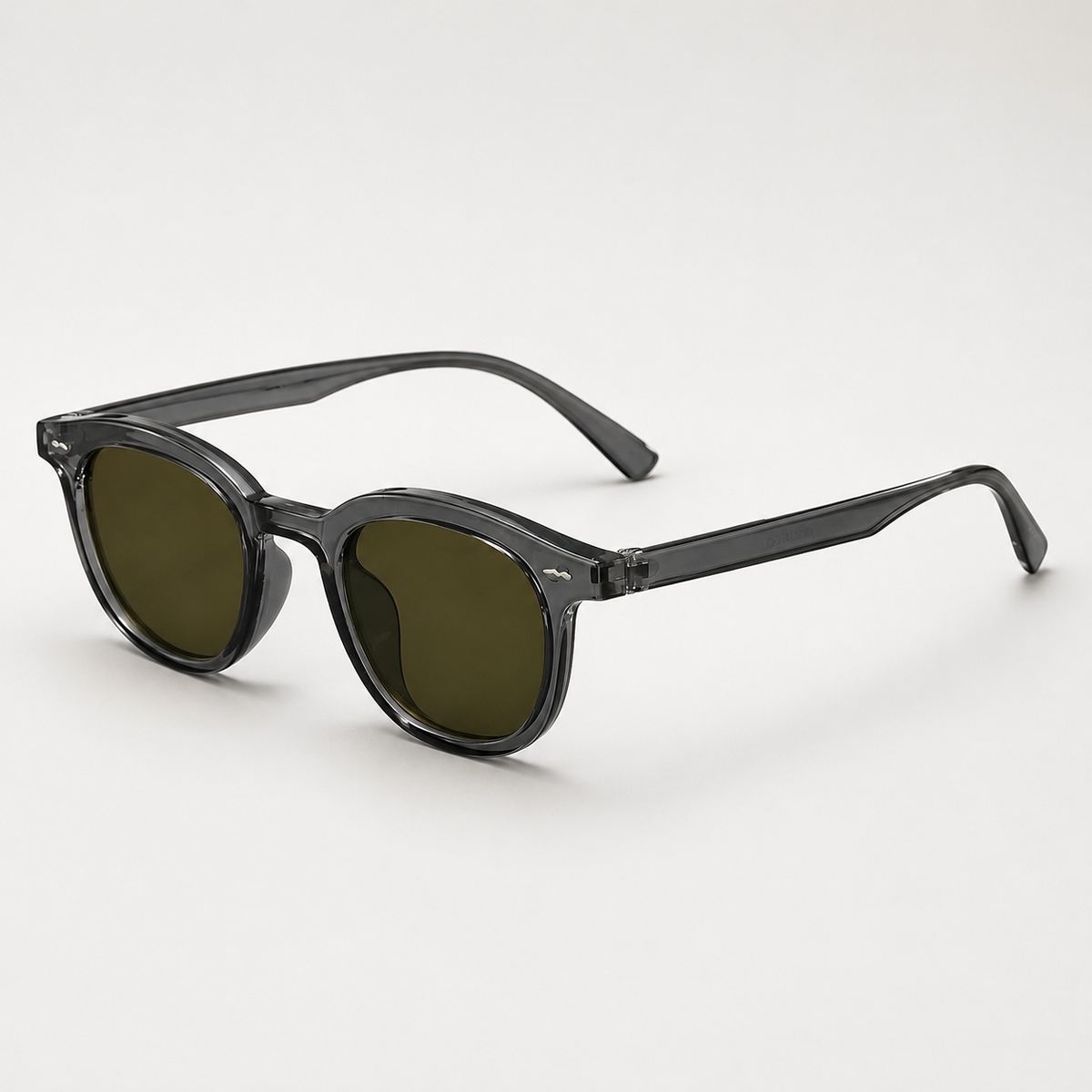 Remy Retro Round-Frame Sunglasses