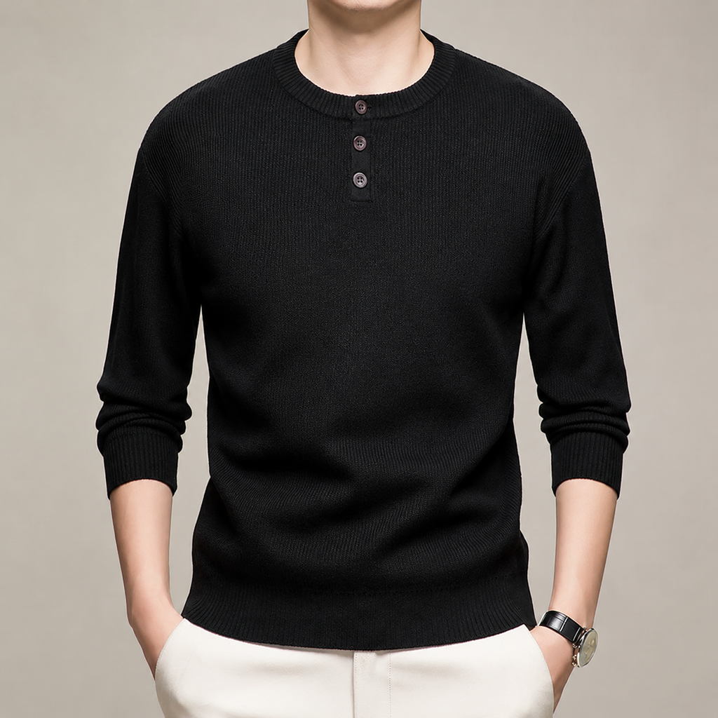 Brayden Men’s Contrast Cuff Crew Neck T-Shirt