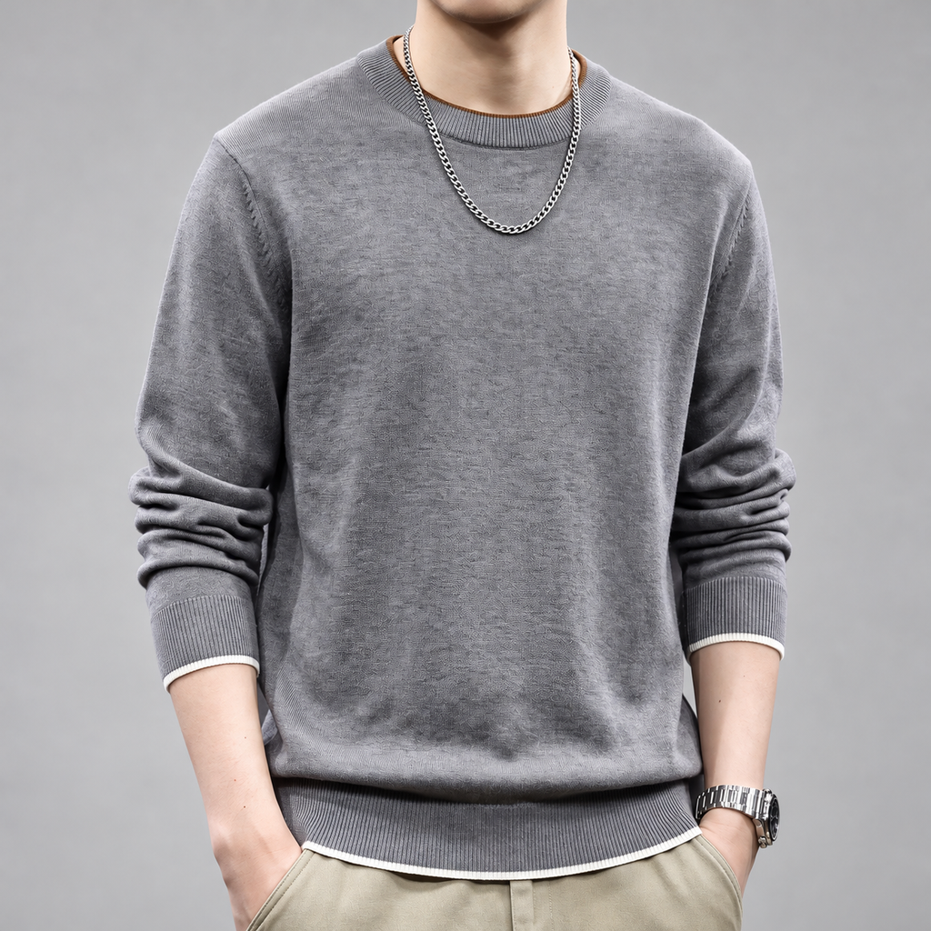 Mark Men’s Fine Knit Crewneck Sweater