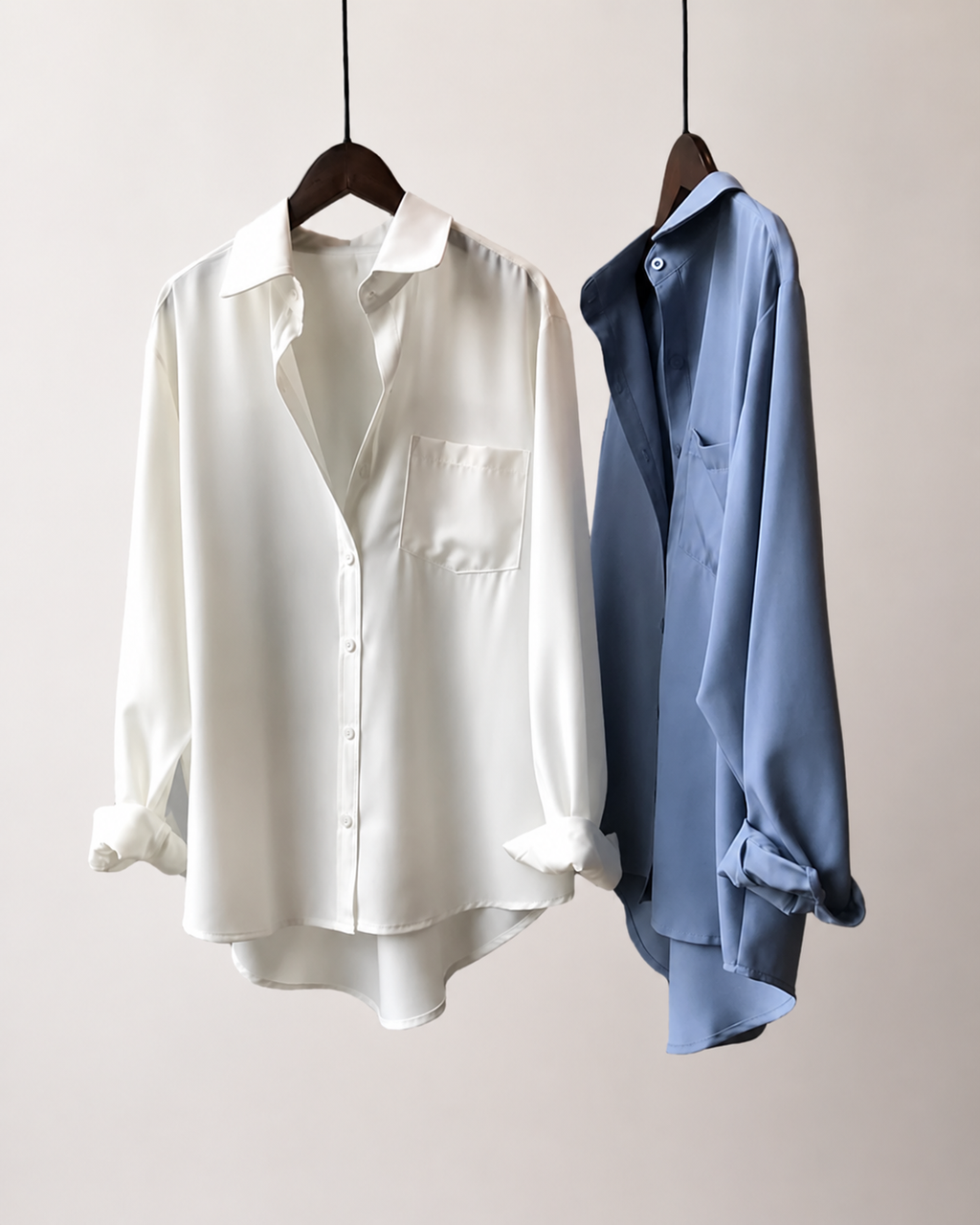 Roxen Silk Button-Down Shirt