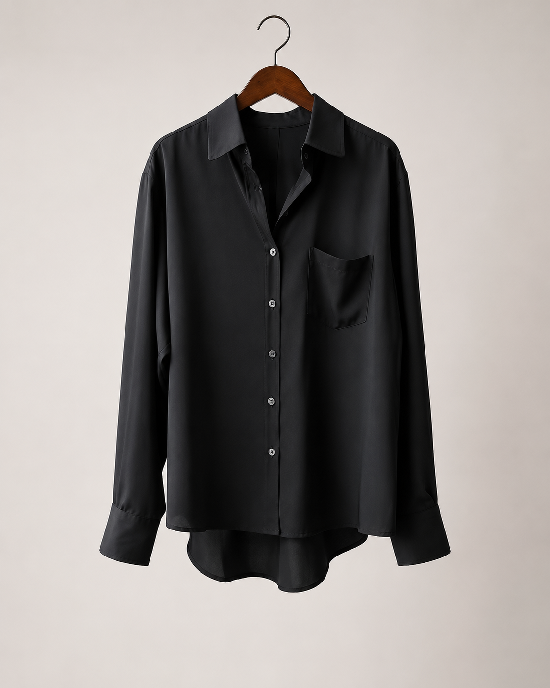 Roxen Silk Button-Down Shirt