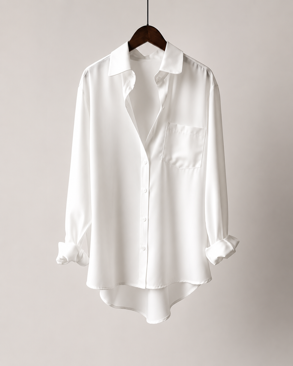Roxen Silk Button-Down Shirt