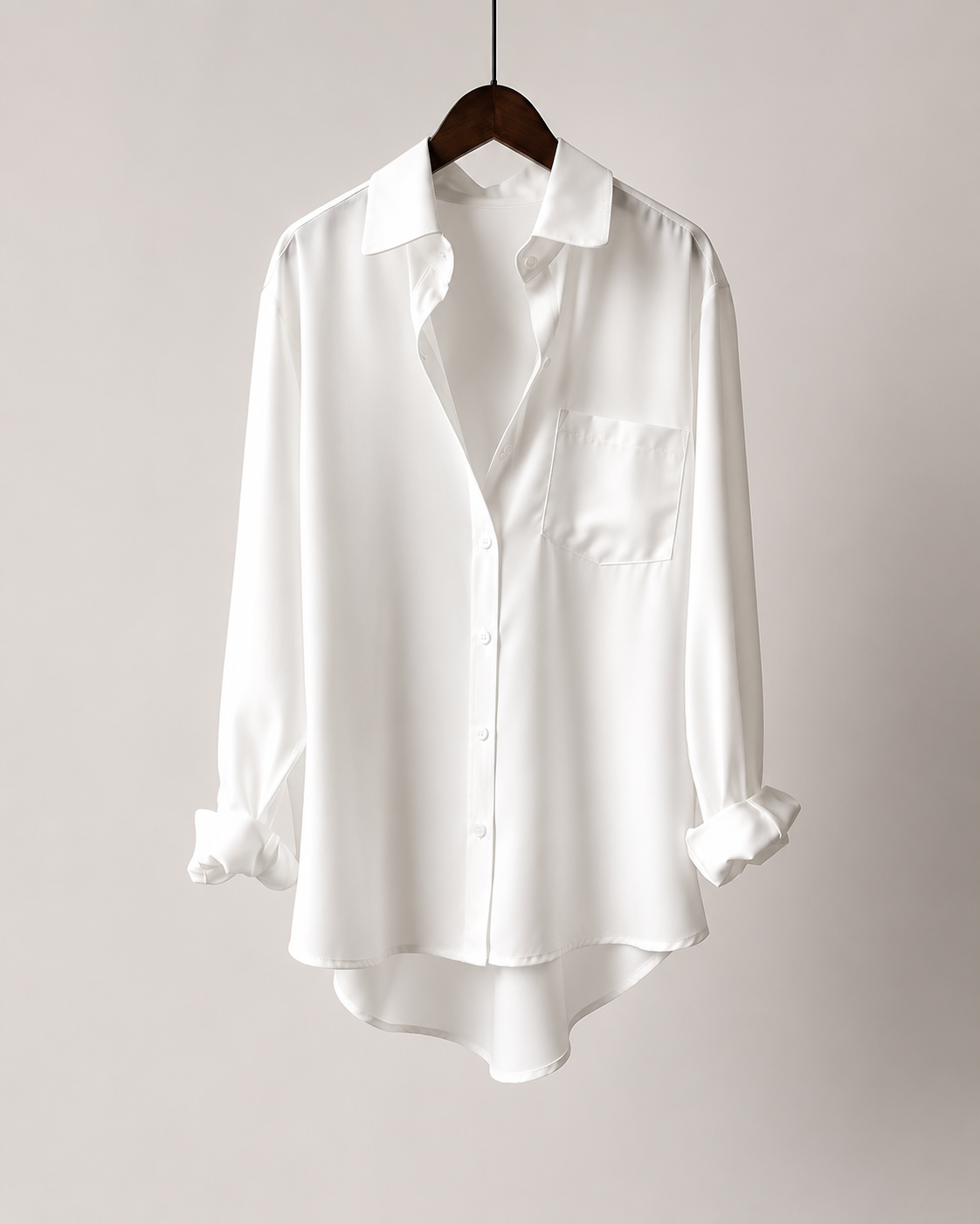 Roxen Silk Button-Down Shirt