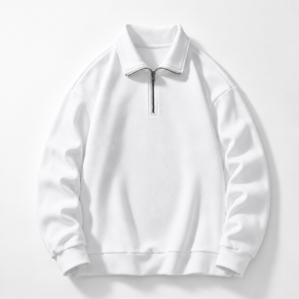 Sebastian Collared Half Zip Sweatshirt