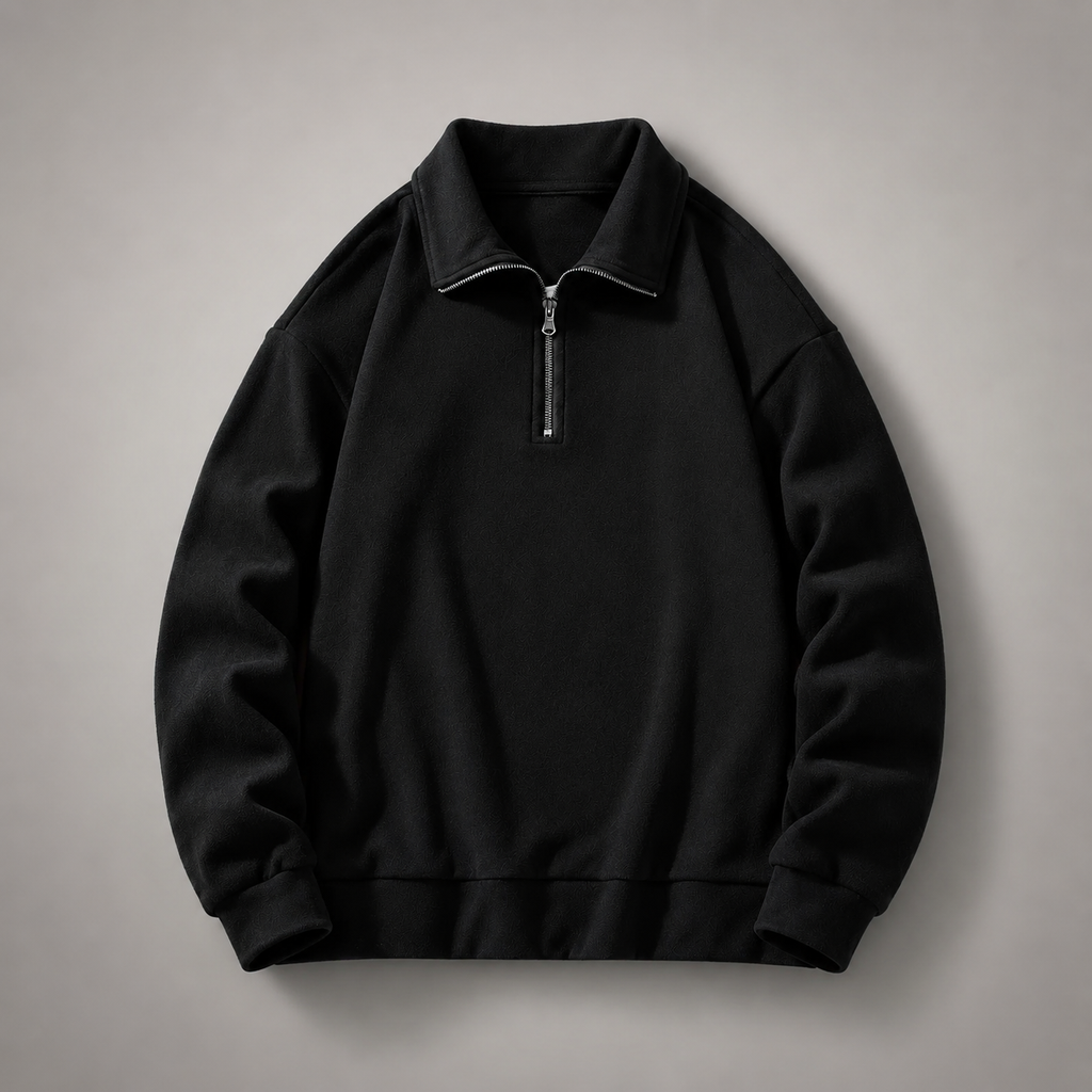 Sebastian Collared Half Zip Sweatshirt