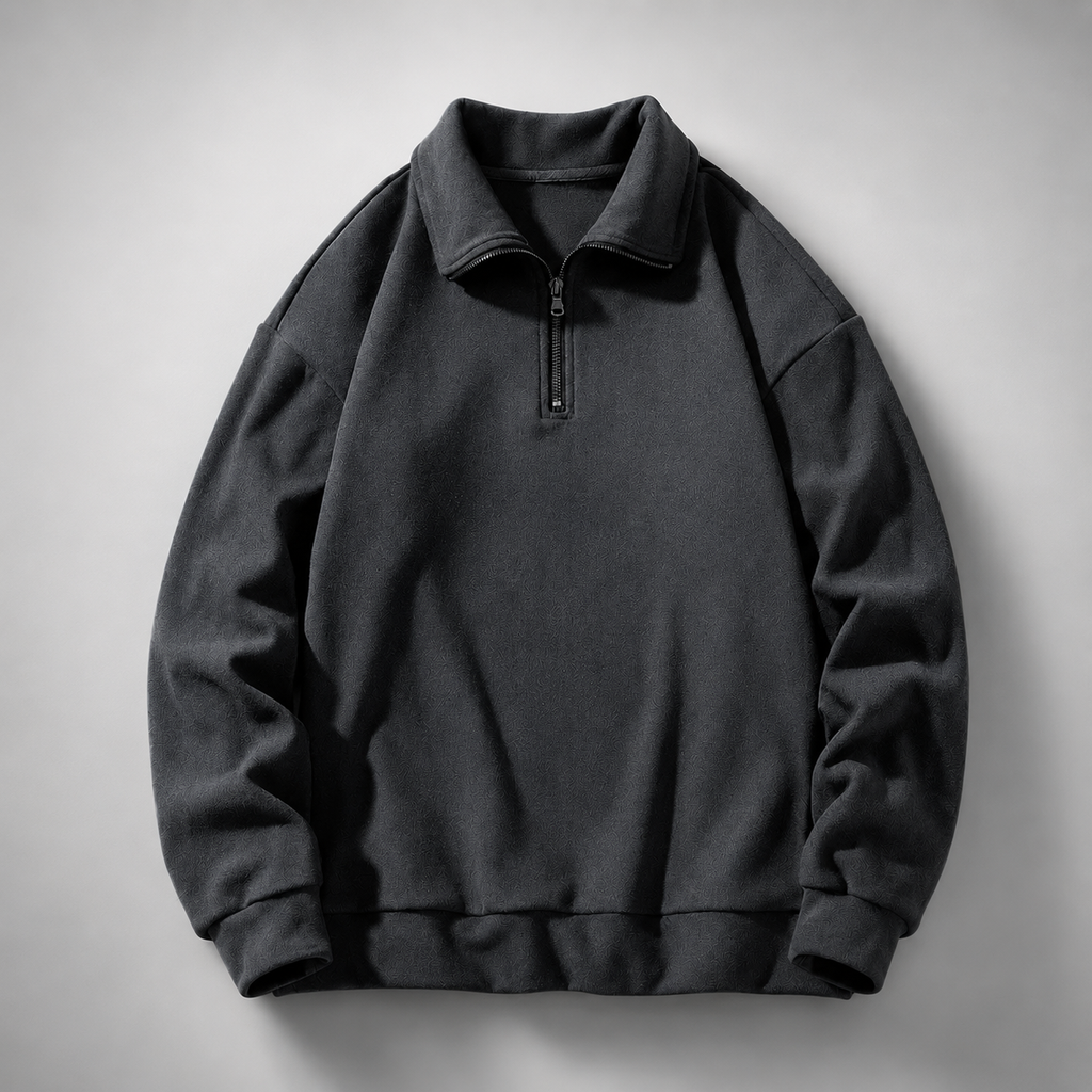 Sebastian Collared Half Zip Sweatshirt