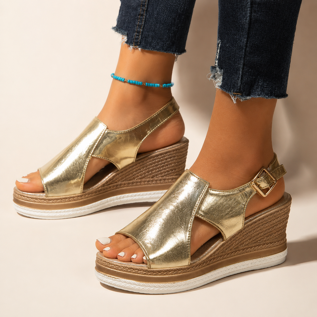 Sierra Platform Slingback Sandals