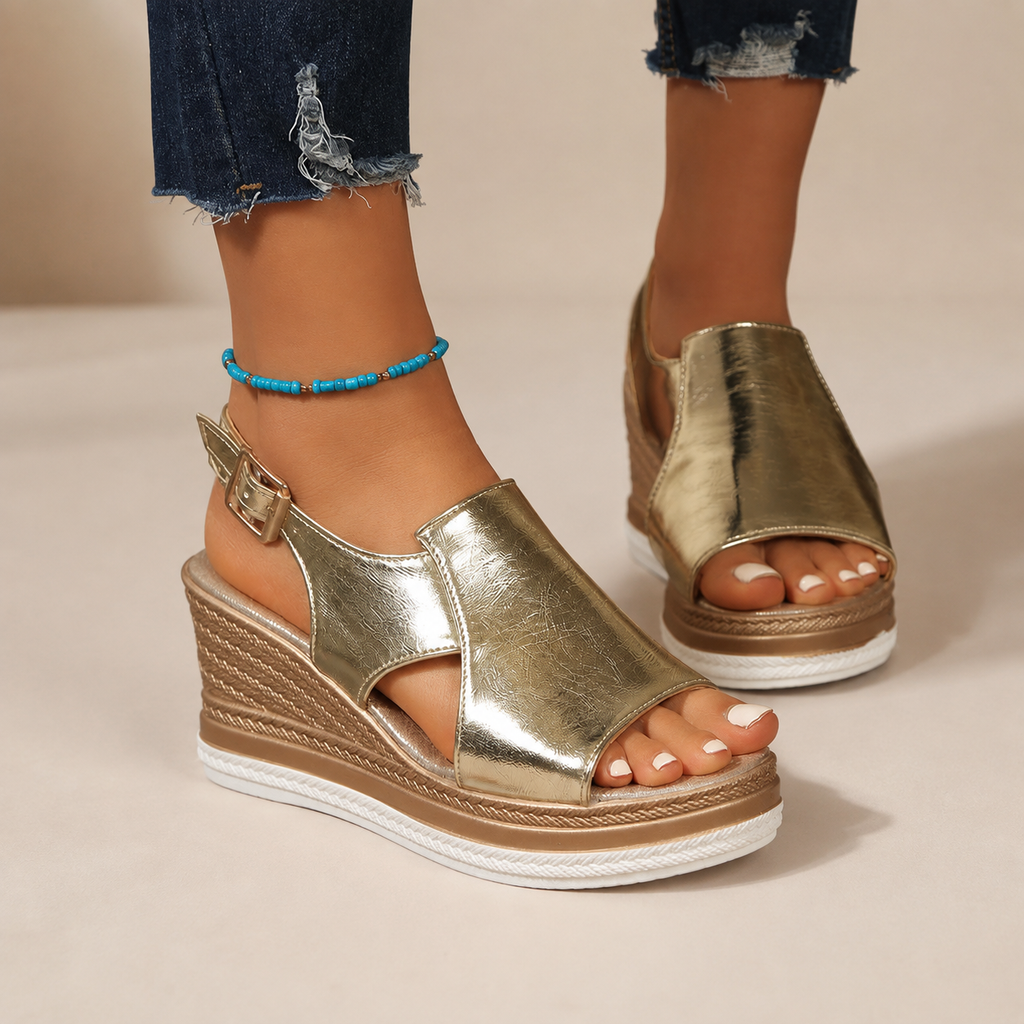 Sierra Platform Slingback Sandals