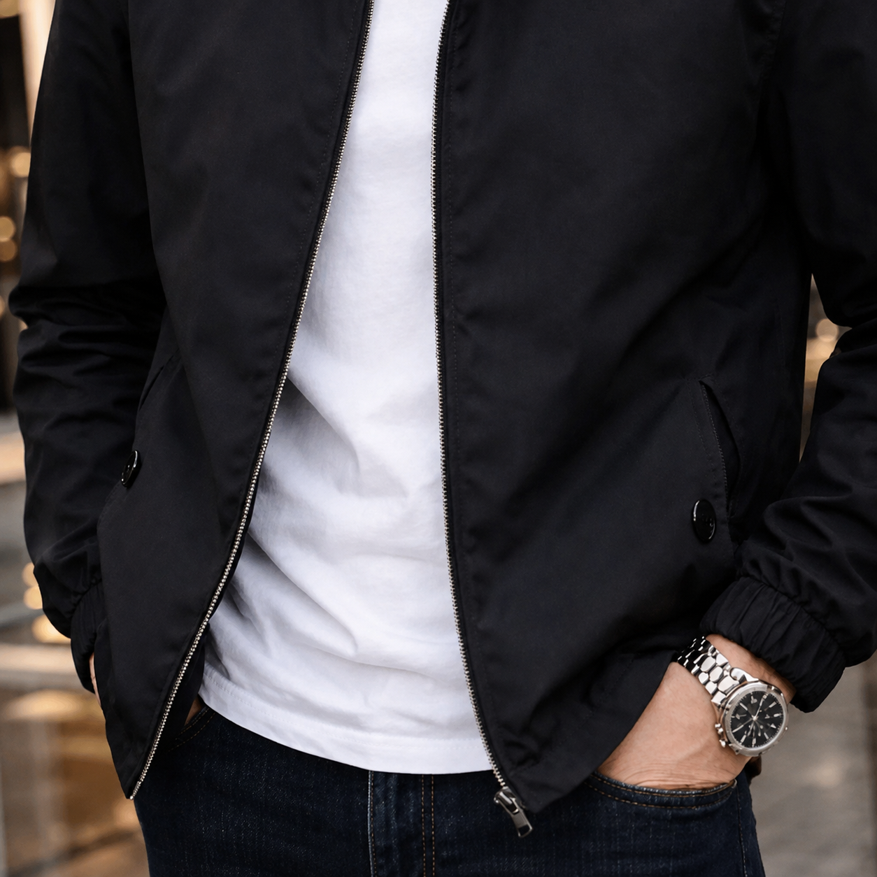 Spencer Lightweight Full-Zip Jacket