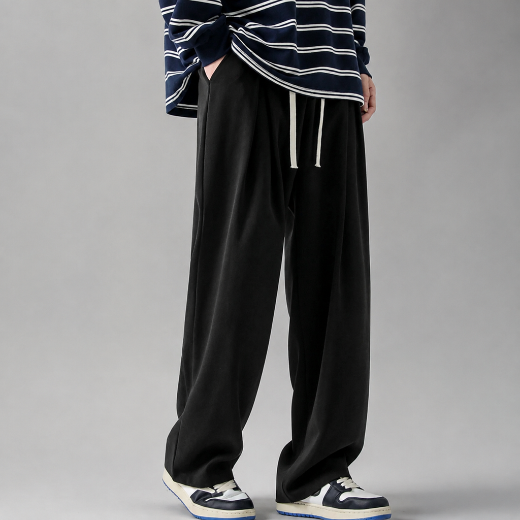 Tanner Drawstring Wide Leg Sweatpants