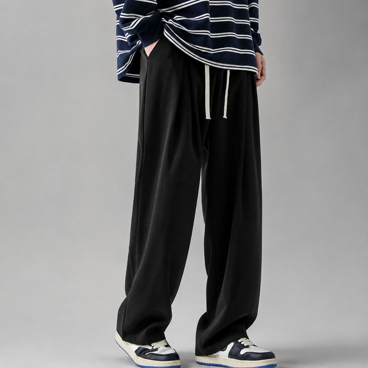Tanner Drawstring Wide Leg Sweatpants