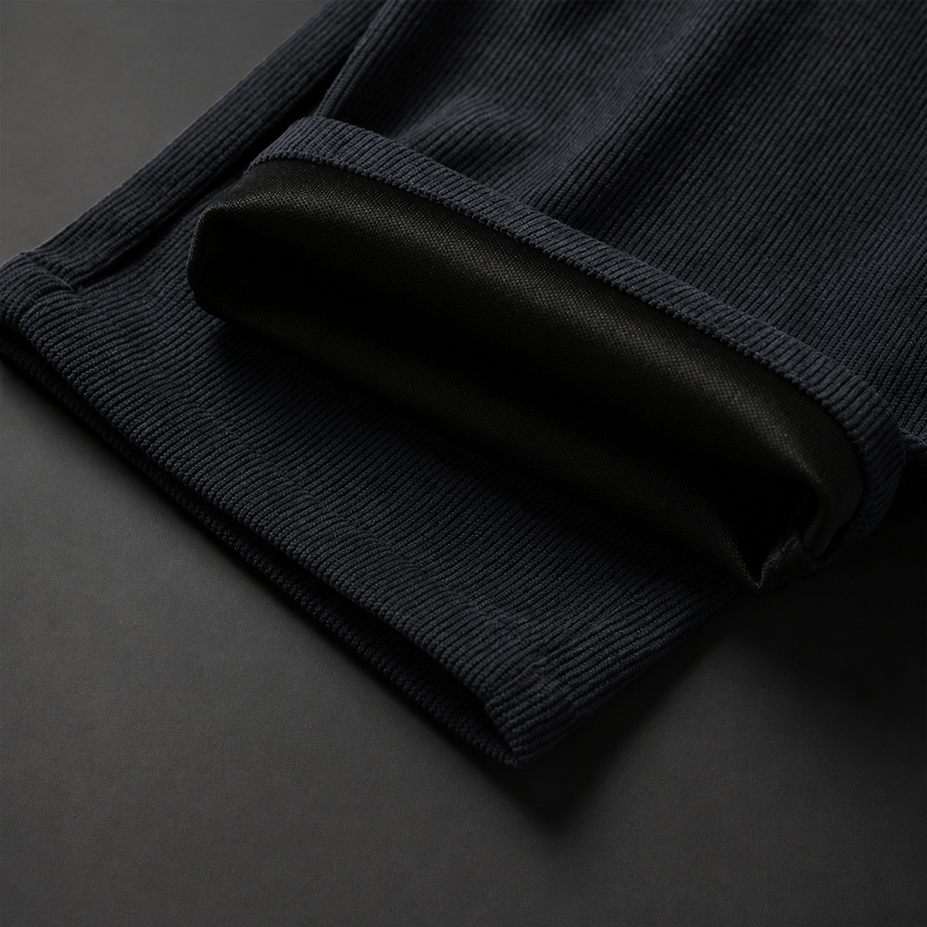 Tanner Straight-Leg Textured Drawstring Pants