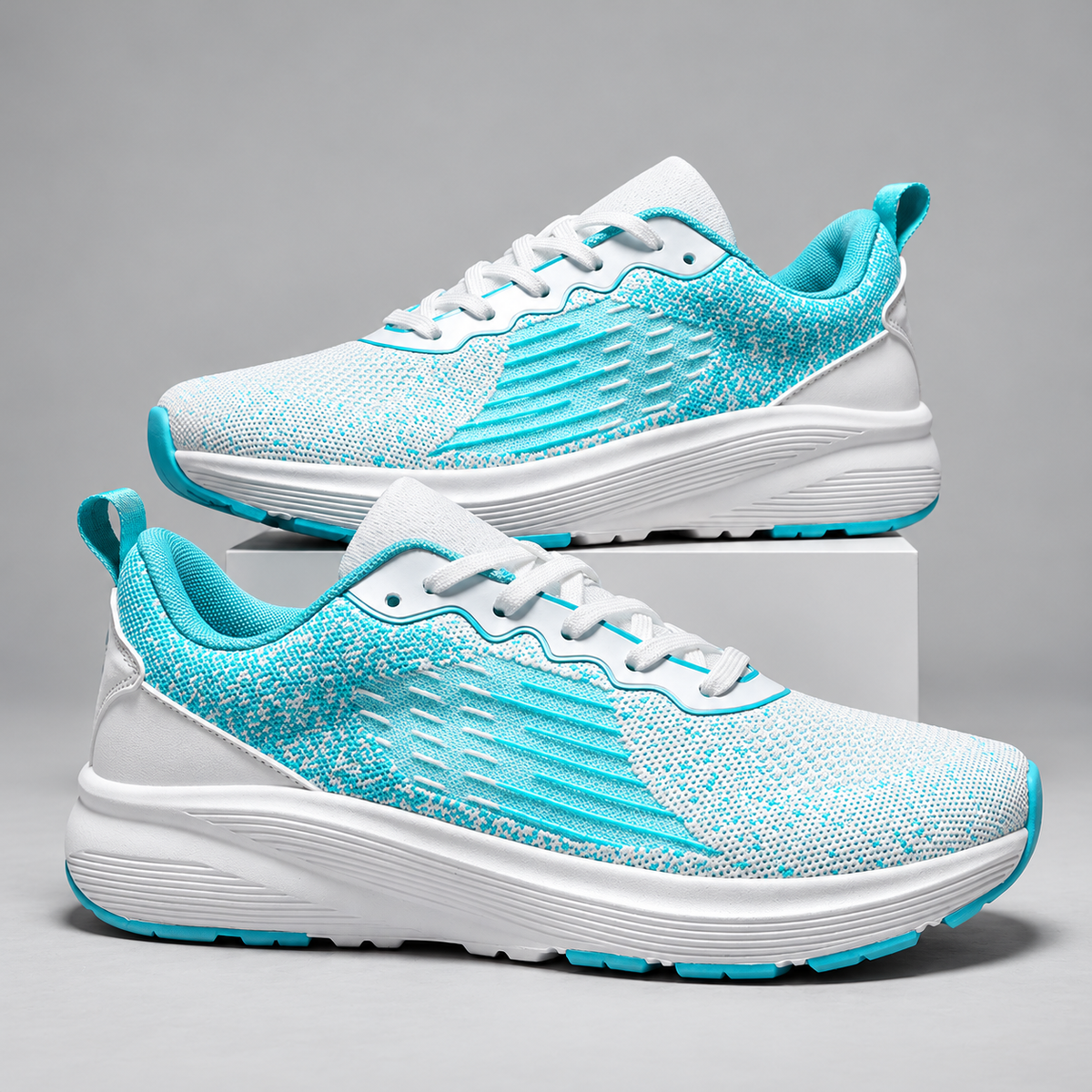 Rexton Low-Top Sneakers with Sculpted Soles