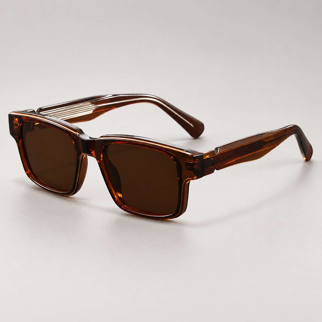 Theo Bold Sunglasses with Tinted Lenses