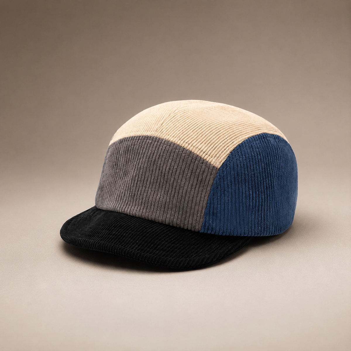 Theo Men’s Corduroy Cap – Adjustable Short Brim Casual Hat