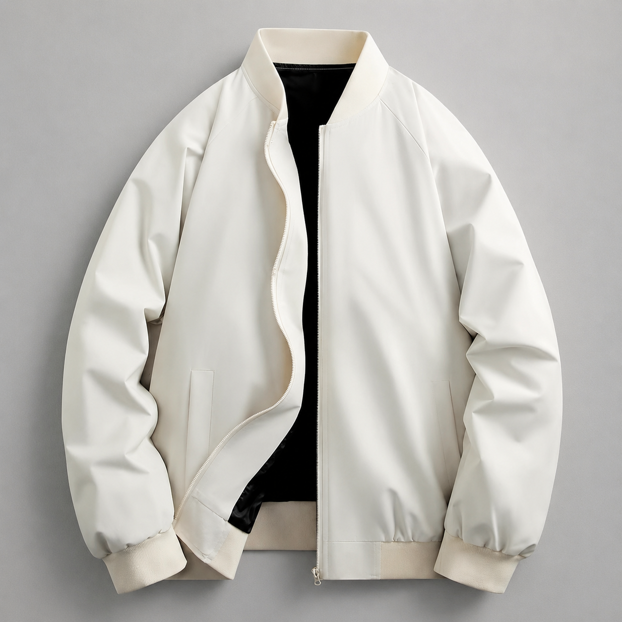 Theodor Full-Zip Classic Bomber Jacket