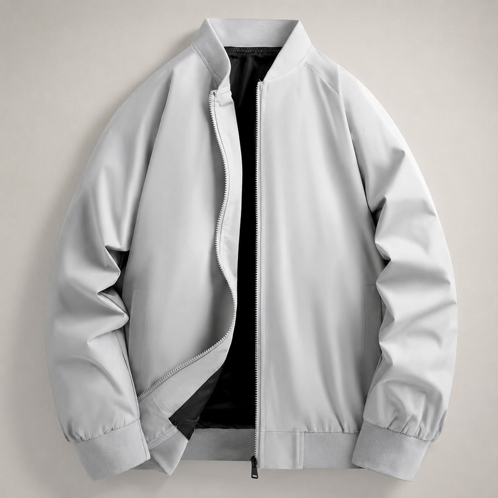 Theodor Full-Zip Classic Bomber Jacket