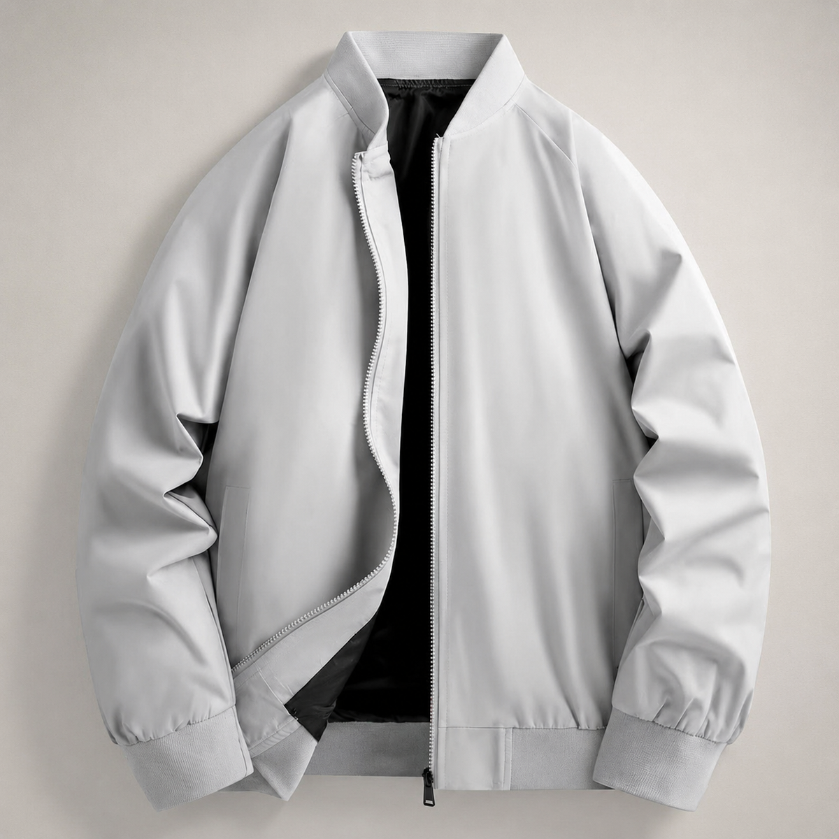 Theodor Full-Zip Classic Bomber Jacket