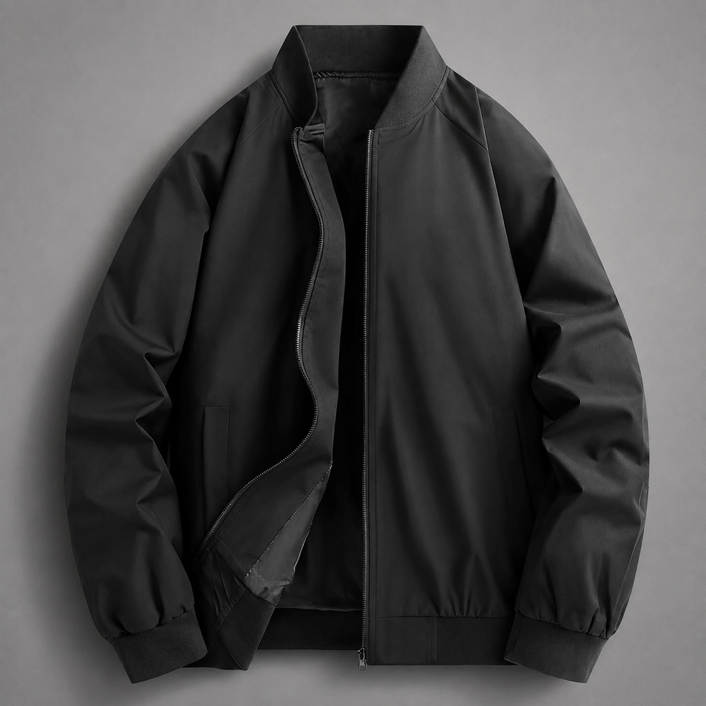 Theodor Full-Zip Classic Bomber Jacket