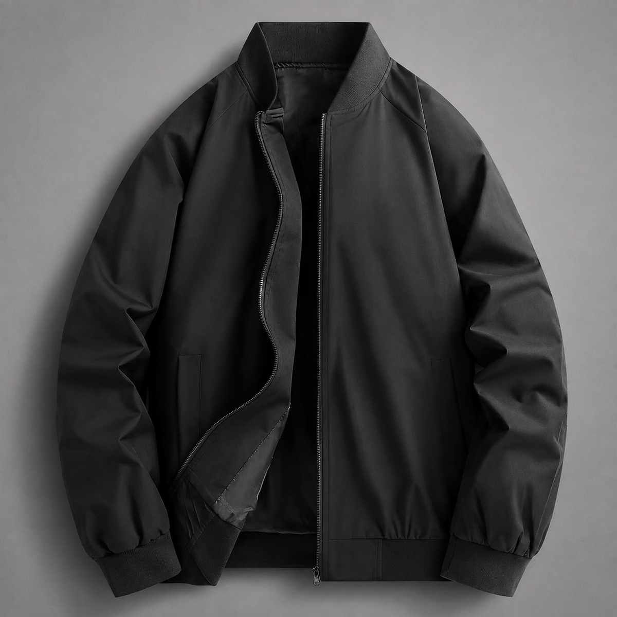 Theodor Full-Zip Classic Bomber Jacket